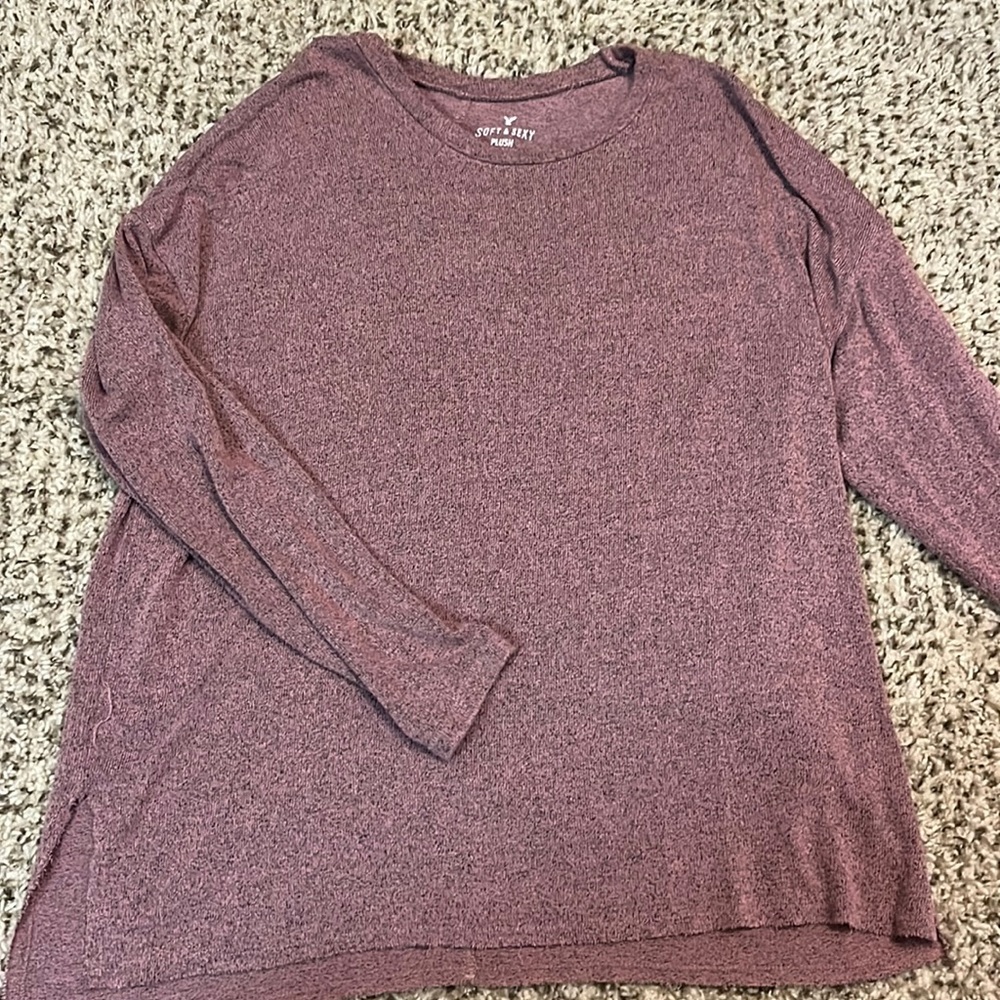 Blush Pink American Eagle sweater size:XL